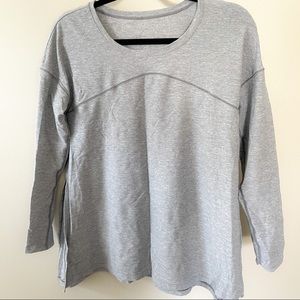 Lululemon blue/grey long sleeve shirt